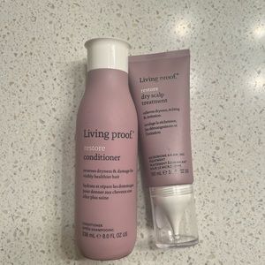 Living proof Conditioner + Dry Scalp Treatment